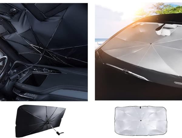BILRULLJALUSI SOLSKYDD för bilfönstret 65x125