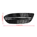 Miniatyrbillede 3 af 4: Fog Light Cover, Direkte Erstatning, Højkvalitets ABS Materiale, Kompatibel med MERCEDES BENZ C-KLASSE W205