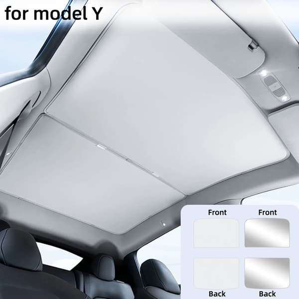 Syntetisk Fiber Materiale, Nem Installation, Kompakt Opbevaring,til model Y