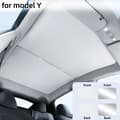 Miniatyrbillede 2 af 2: Syntetisk Fiber Materiale, Nem Installation, Kompakt Opbevaring,til model Y