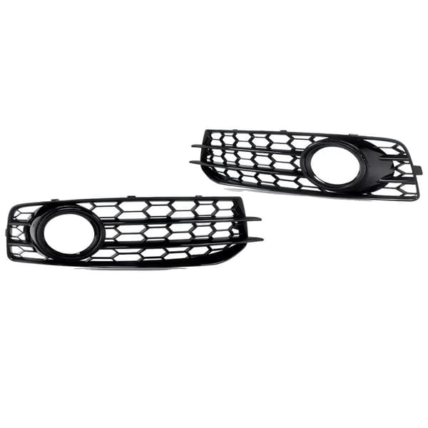 Front Bumper Tågeforlygter Gitter, Glans Sort, Bikube Stil, Direkte Erstatning,par