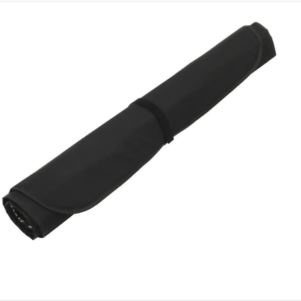 INF Bil Solskjerm for Frontrute - Aluminiumfolie Svart