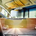 Miniatyrbillede 6 af 11: HD bilsolskærm - Antirefleks til kørsel i dagtimerne - Justerbar solskærm og Night Vision Extender