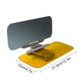 Miniatyrbillede 8 af 11: HD bilsolskærm - Antirefleks til kørsel i dagtimerne - Justerbar solskærm og Night Vision Extender