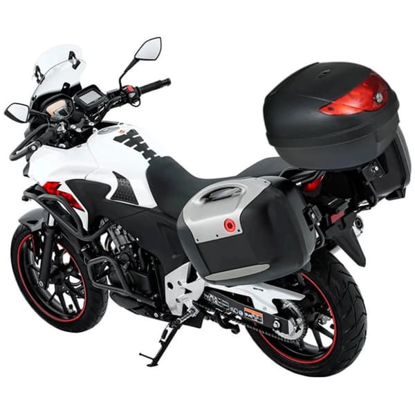 vidaXL Toppbox för motorcykel, 36 L, rymmer 1 MC-hjälm