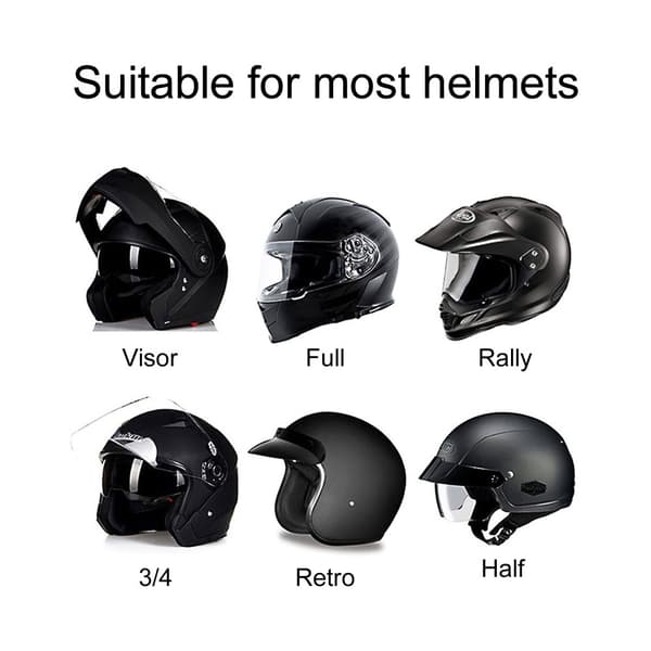 Bluetooth-headset med Siri-stöd för motorcykelhjälm
