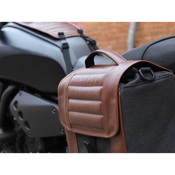 Shad Sivulaukku Sr38 Cafe Racer 10l Ruskea