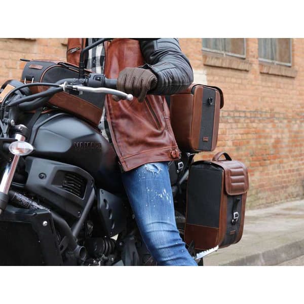 Shad Sivulaukku Sr38 Cafe Racer 10l Ruskea