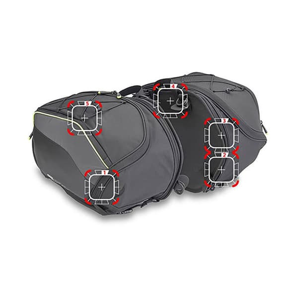 Givi Sidosäckar Ea127 Svart