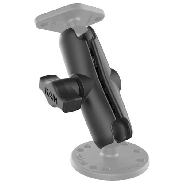 Ram Mounts Dubbel Sockelarm Svart