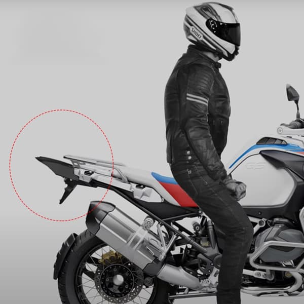 Skjermbeskytter bak til BMW R1200GS LC / R1250GS LC