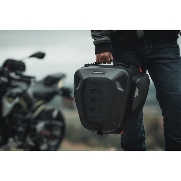 Sw-motech Sadeltaske I Nylon Pro Rearbag 1680d 22-34 L Sort 40 x 43 x 25 cm