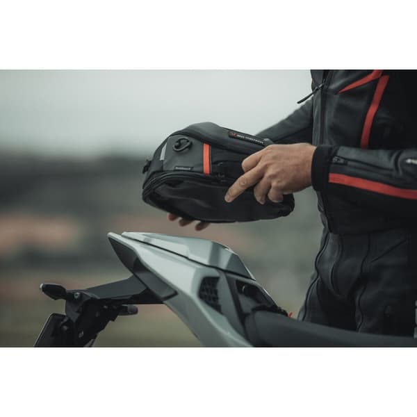 Sw-motech Satulalaukku Nailon Pro Roadpack 1680d 8-14 L Musta 36 x 28 x 15 cm