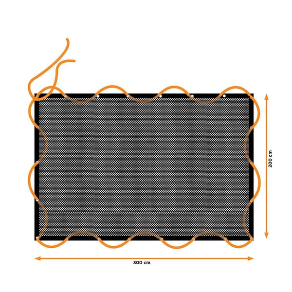 Black & Decker Elastiskt Lastnät 2x3 M