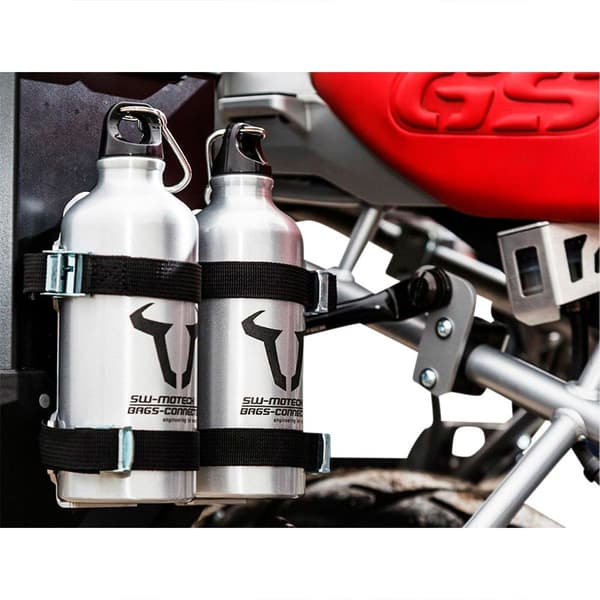 Sw-motech Saddlebag Pullon Valjaat Hopeinen