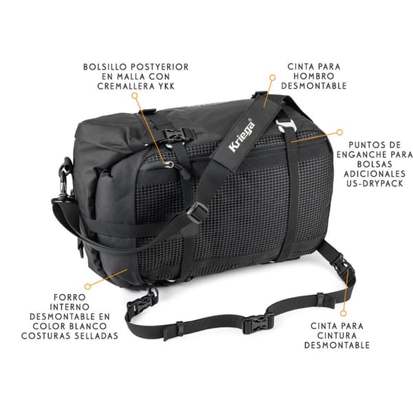 Kriega Us Drypack 30l Bagpose Sort