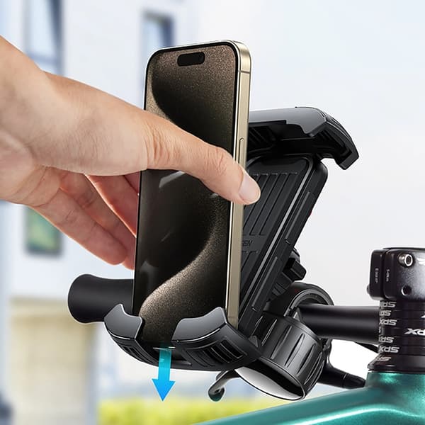 Ugreen Universal Cykeltelefonhållare - Svart