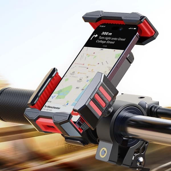 Joyroom Mobilhållare för Motorcykel/Cykel/Barnvagn - Svart