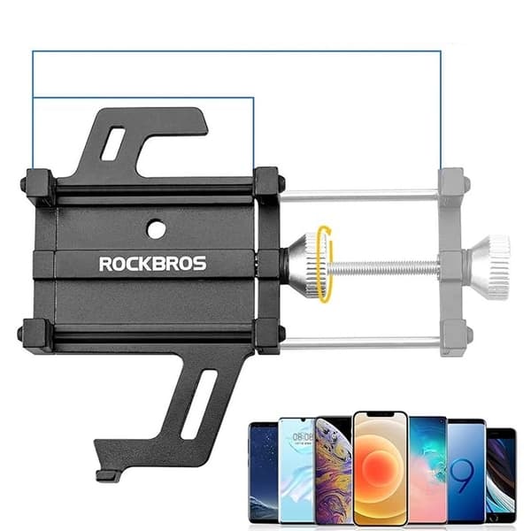 Rockbros Cykelhållare Aluminiumlegering 699-BK - Svart