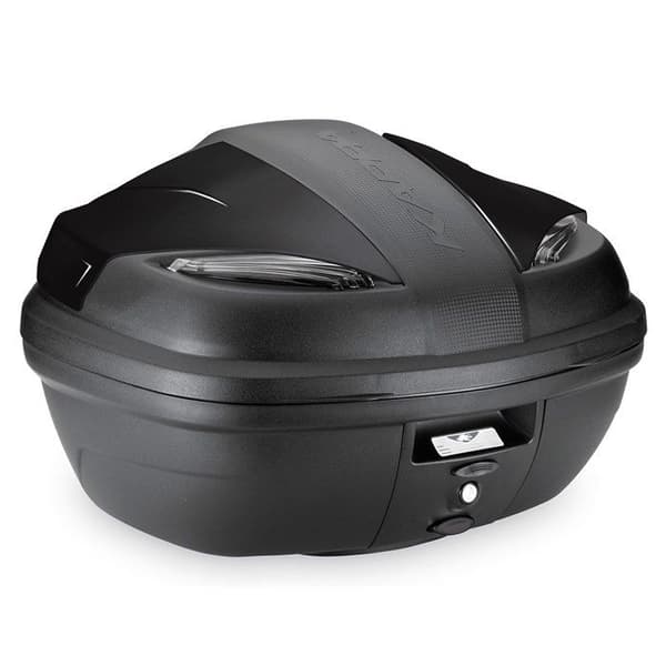 Topcase Monolock KAPPA K47 MANTA TECH svart rök 47L