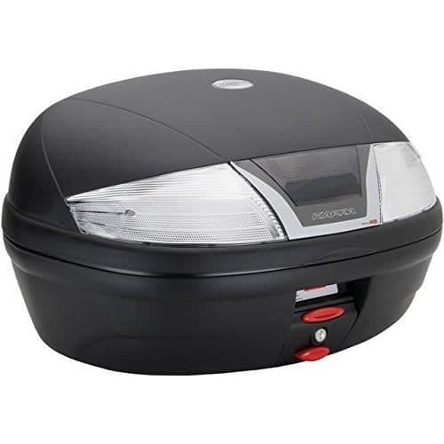 Givi K46NT K46N Monolock Topcase, 46 L volym, med en reflekterande yta, max. 3 kg lastkapacitet.