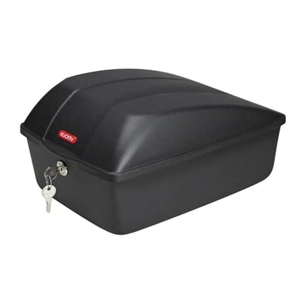 Cykelbox - KLICKFIX - Överlag - 12 L - Svart - Adapter att köpa separat