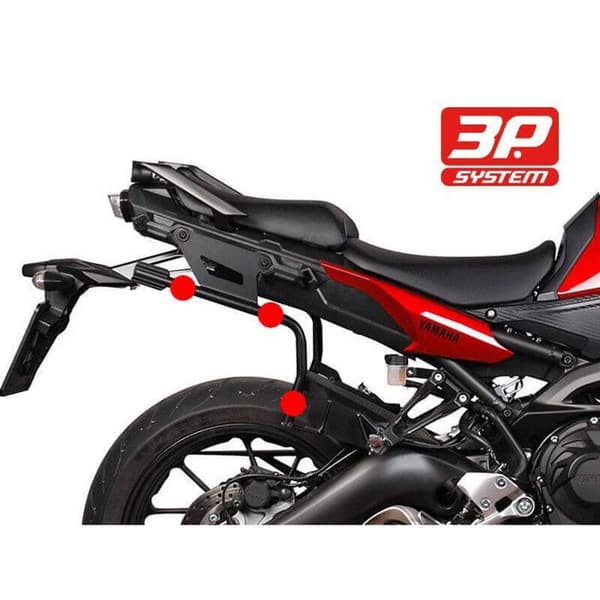 Motorcykel sidofodral - Shad - SH36 - 36 liter - Vattentät - 3P System kompatibel