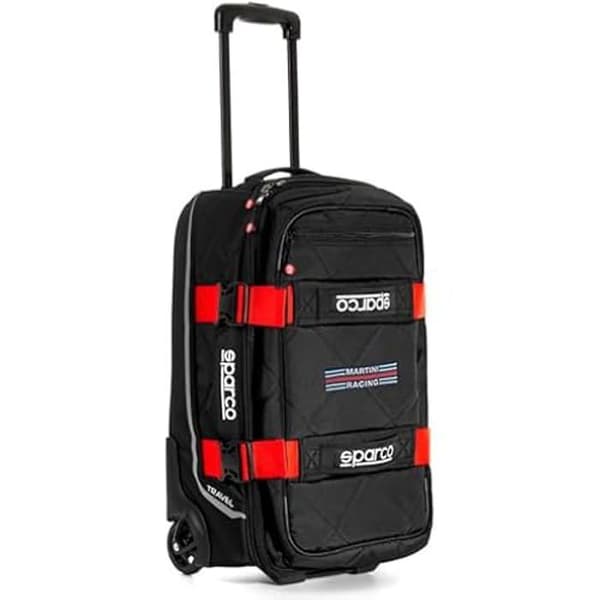 Ryggsäck - SPARCO - 016438MRRS - Röd och Svart - Polyester - Fyra säsonger