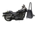Pikkukuva 1 / 5: Moottoripyörän Sissy Bar Selkänoja Pehmuste - Harley Sportster 1200 883