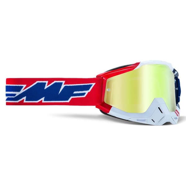 Fmf Beskyttelsesbriller Powerbomb Rocket Us Of A Flerfarvet Mirrored Gold