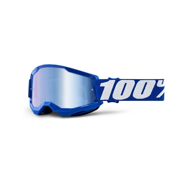 100percent Spejlbriller Ungdom Strata 2 Blå Mirror Blue/CAT1