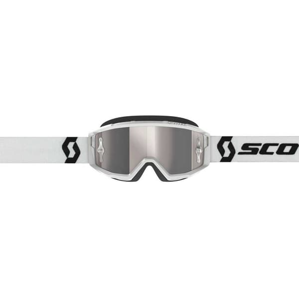 Scott Glasögon Primal Vit Silver Chrome Works/CAT 2