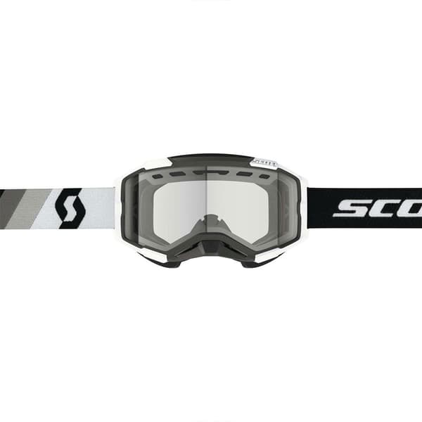 Scott Snescooterbriller Fury Snow Cross Hvid Clear/CAT0