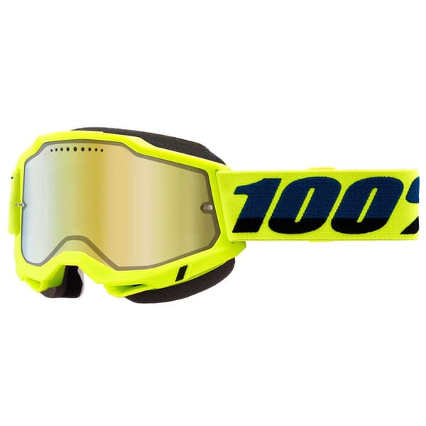 100percent Glasögon Accuri 2 Snowmobile Gul Mirror Gold