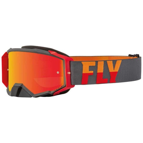 Fly Glasögon Mx Zone Pro Röd,Grå Mirror