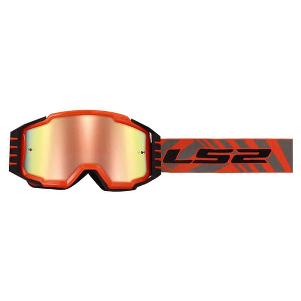 Ls2 Beskyttelsesbriller Charger Pro Orange Iridium