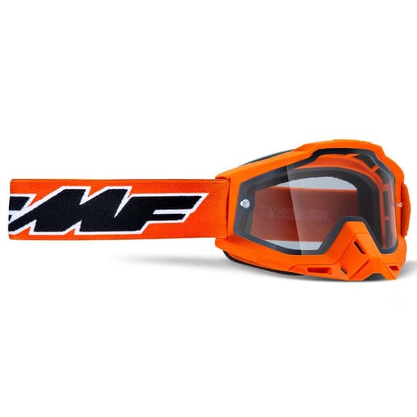 Fmf Beskyttelsesbriller Powerbomb Enduro Orange Clear