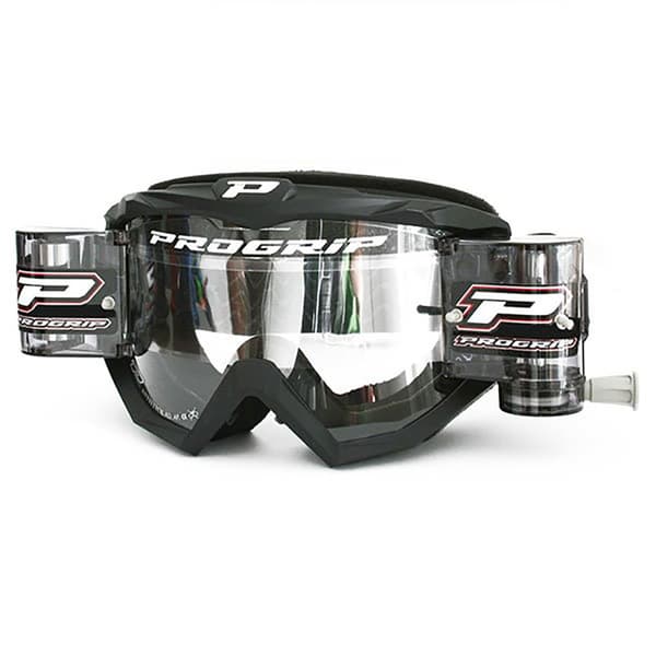 Progrip Mx/enduro With Roll Off Motocrossglasögon Orange Clear