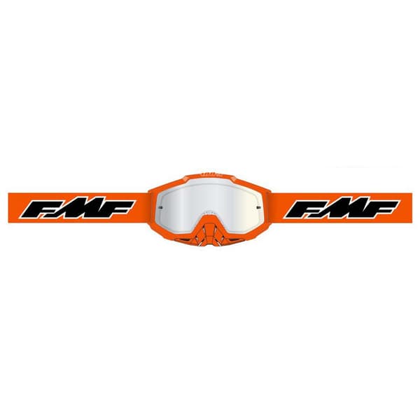 Fmf Powerbomb Otg Motocrossglasögon Orange Clear