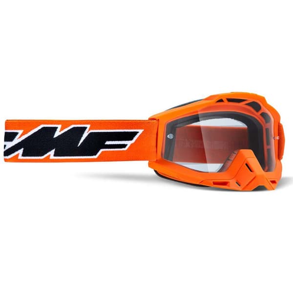 Fmf Powerbomb Otg Motocrossglasögon Orange Clear