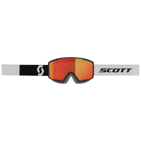 Scott Factor Mtb Motocrossglasögon Svart Orange Chrome/CAT1