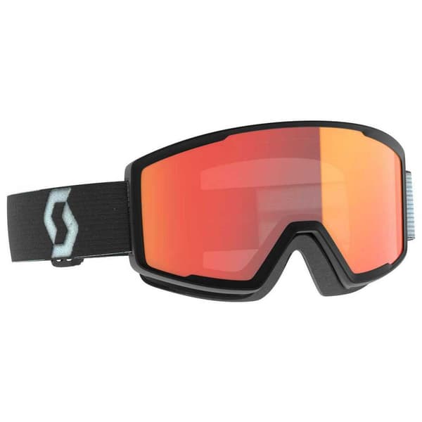 Scott Factor Mtb Motocrossglasögon Svart Orange Chrome/CAT1