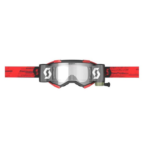 Scott Fury Wfs Offroad-glasögon Röd Clear Works/CAT0