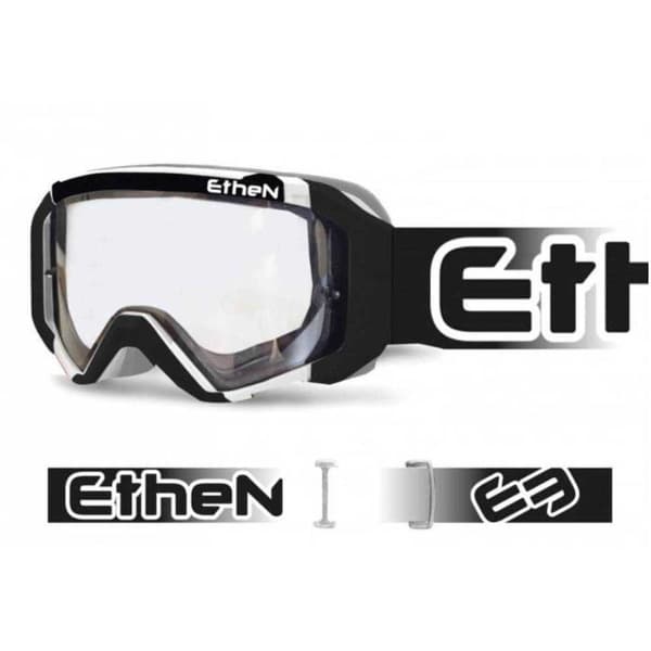 Ethen 05r Primis Off-road Briller Sort Clear/CAT1