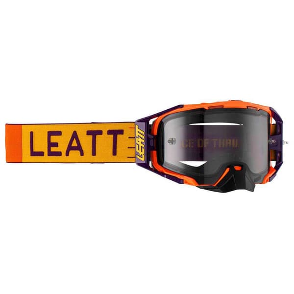 Leatt Velocity 6.5 Moottoripyörälasit Keltainen Light Grey/CAT2