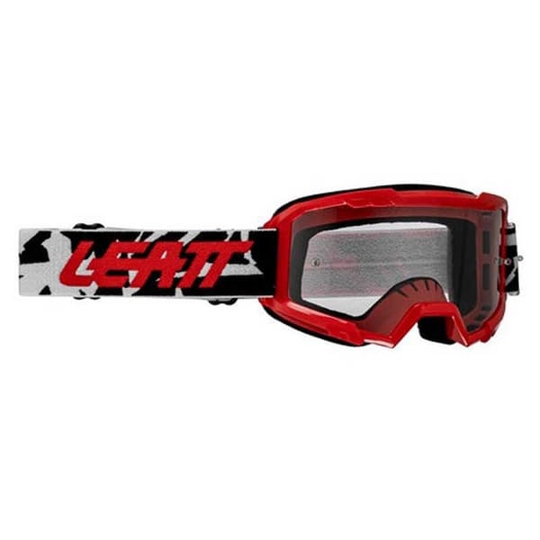 Leatt Vizion 2.5s Off-road Briller Rød Clear/CAT0