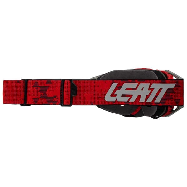 Leatt Velocity 6.5 Enduro Jw Maastoajolasi Roll-off-järjestelmällä Punainen Clear/CAT3