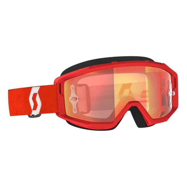 Scott Primal Offroad-glasögon Röd Orange Chrome Works/CAT 2