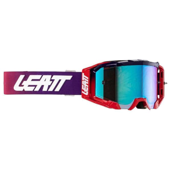 Leatt Velocity 5.5 Iriz Offroad-briller Med Roll-off-system Lilla