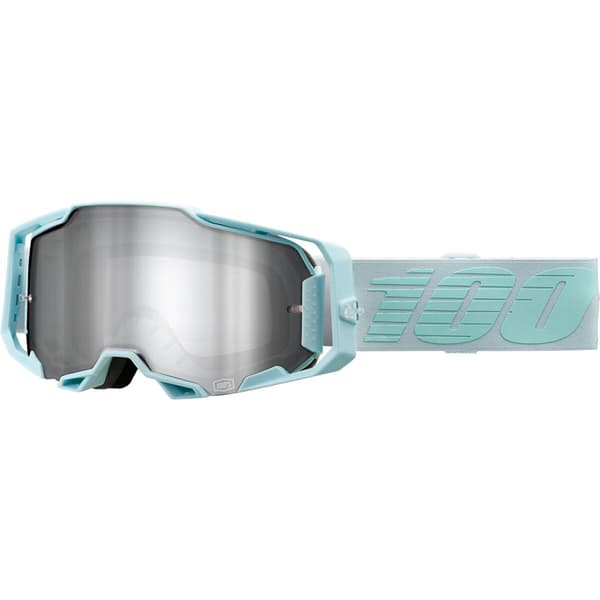 100percent Armega Offroad-glasögon Blå Flash Silver Mirror